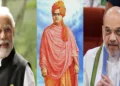 PM Modi and Union Home Minister Amit Shah and other leaders, paid heartfelt tributes to Swami Vivekananda on his 122nd Death Anniversary