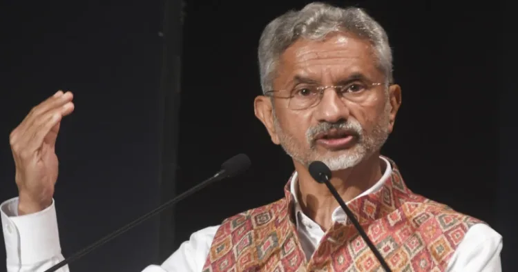 External Affairs Minister S Jaishankar