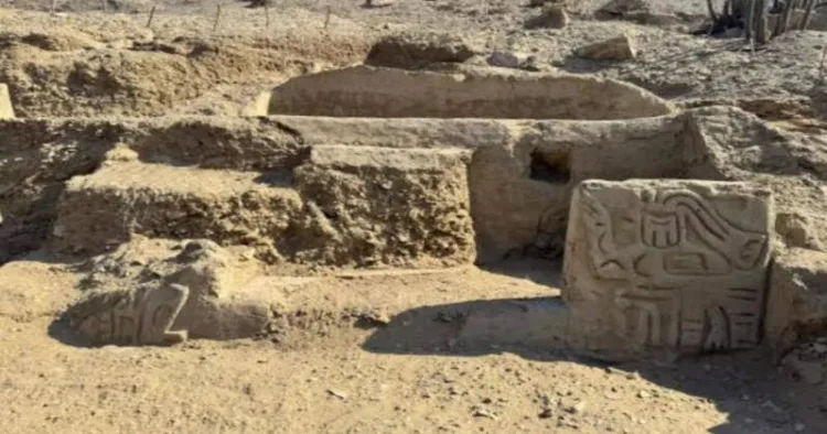 Ancient temple found buried in Peru