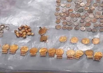 MGNREGA workers unearth 200-year-old coins and gold ornaments in Kannur