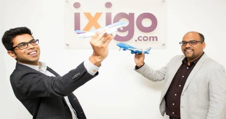 Aloke Bajpai (Chairman, MD and Group CEO, ixigo) and Rajnish Kumar (Director and Group Co-CEO, ixigo)