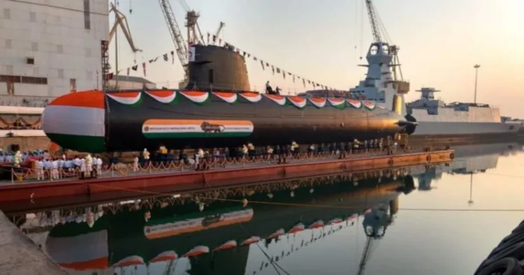 Indian Navy's new Scorpene submarine