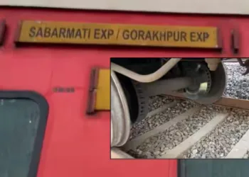 Derailed coaches of the Sabarmati Express (Image Source: X)