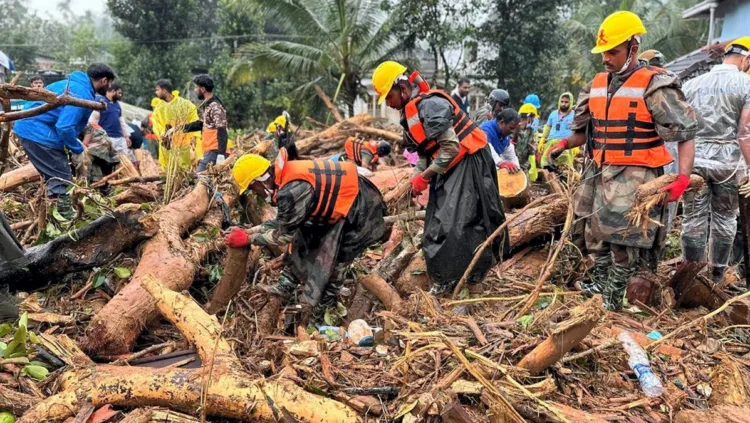 Visuals from the landslide-hit Wayanad (Image Source: Newsdrum)