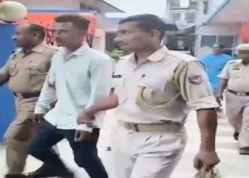 Rapist Injamamul Haque, 30 along with the police officials