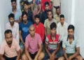 Arrested Bangladeshi intruders