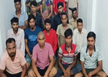 Arrested Bangladeshi intruders