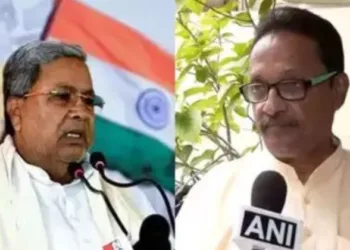 (Left) Karnataka CM Chief Minister Siddaramaiah (Right) Social Activist TJ Abraham