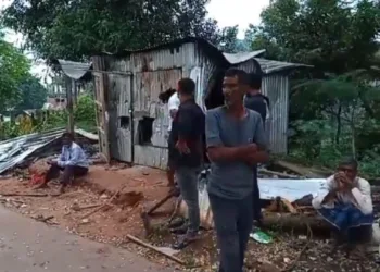 Site of the Ma Kali murti vanadlsied by the miscreants