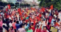 Protest rally at Raipur, courtesy: Khabargali