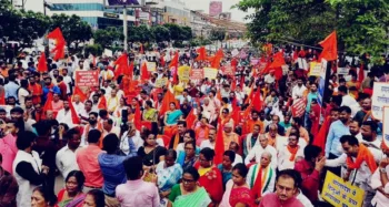 Protest rally at Raipur, courtesy: Khabargali