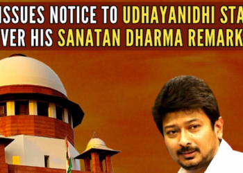 Sanatan Dharma Row: SC issues notice to Udhayanidhi Stalin