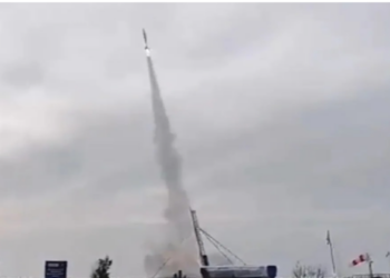 India launches its 1st reusable hybrid rocket 'RHUMI-1'