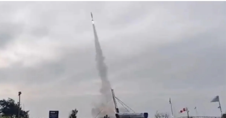 India launches its 1st reusable hybrid rocket 'RHUMI-1'