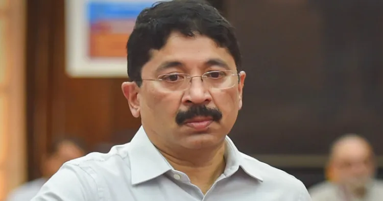 DMK MP Dayanidhi Maran