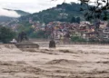 A scene after cloud burst at Shamej