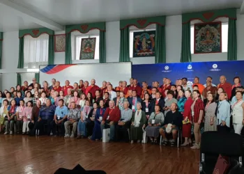 Delegates at the 2nd International Buddhist Forum