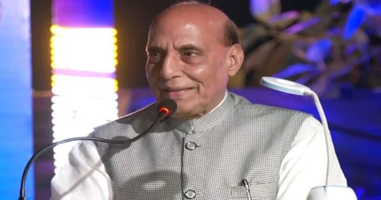 Union Defence Minister Rajnath Singh