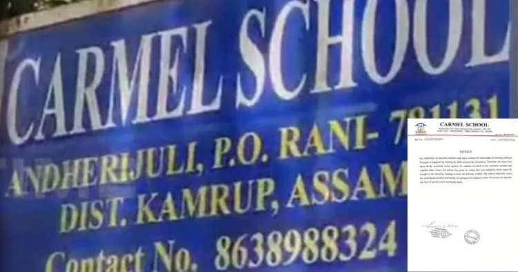 Carmel School suspends Kuki Students for forcefully feeding beef to Hindu students