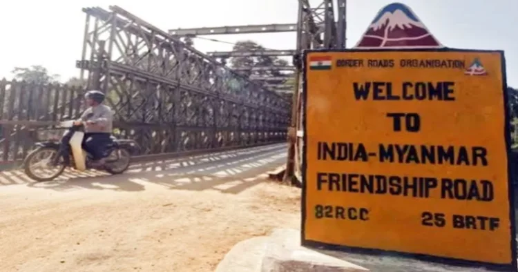 India- Myanmar border