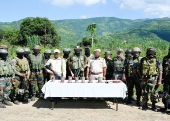 In a joint operation Army and state police recover IEDs