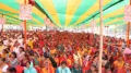 locals during a political rally address by BJP leaders in Jharkhand, Image Courtesy: X