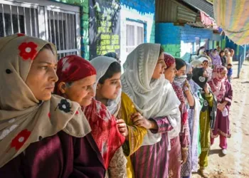 Voters turnout in Jammu and Kashmir Assembly Polls (Image Source: HT)