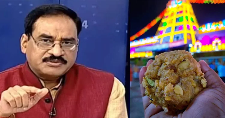 Vinod Bansal, National Spokesperson of VHP demands action over using animal fat in the prasadam of Tirupati temple