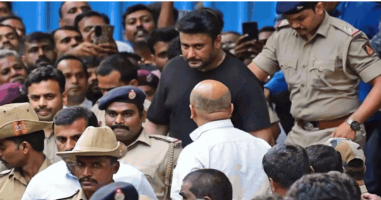 Kannada film star Darshan's name figures on police chargesheet filed in the murder case of Renukaswamy