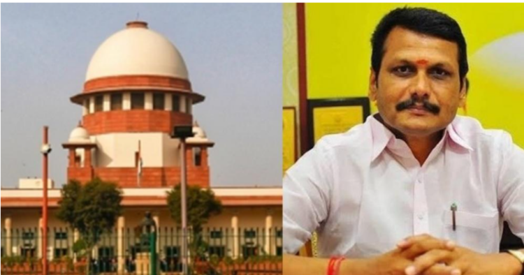 SC grants bail to former DMK Minister V Senthil Balaji in money laundering case