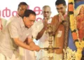 Kalyan Jewellers MD TS Kalyana Raman inaugurates Sevabharati state conference