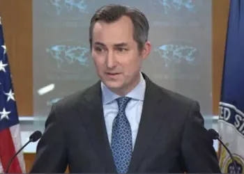 State Department spokesperson Matthew Miller