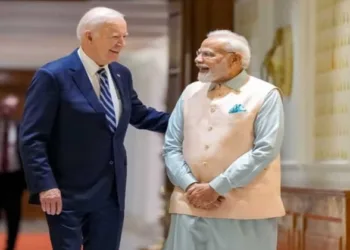 US President Joe Biden (Left) and Prime Minister Narendra Modi (Right)