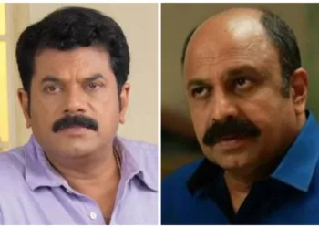 Malayalam Actor M Mukesh (Left), Malayalam actor Siddique (Right)