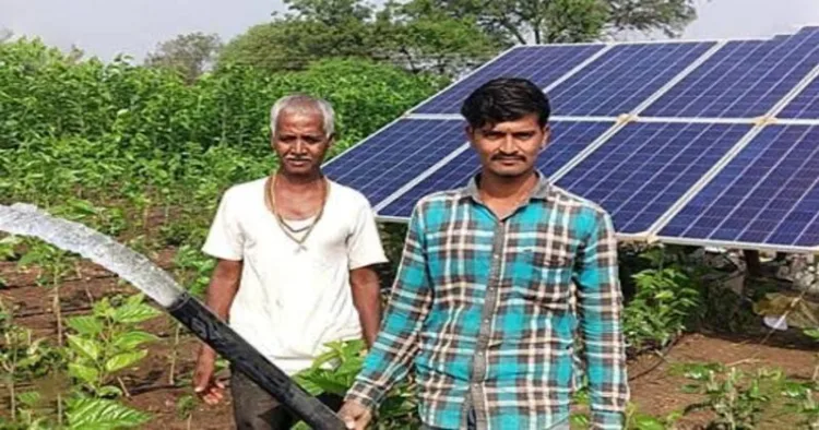 Local farmers have cut down on diesel expenses for irrigation and, as a result, increased their income by switching to solar panels (Rohtak)