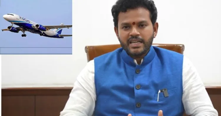 Union Minister of Civil Aviation Kinjarapu Ram Mohan Naidu
