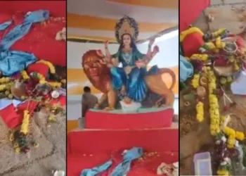 Durga Puja pandals and temple under attack in Bharat