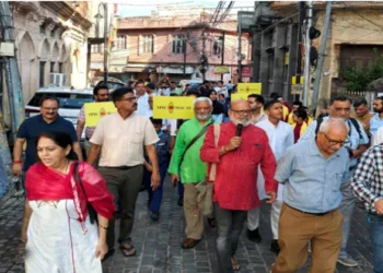 SPIC MACAY organises heriatge walk in J&K