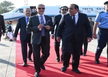 External Affairs Minister S Jaishankar (Left) and Director General for South Asia at Ministry of Foreign Affairs, Ilyas Mehmood Nizami (Right)