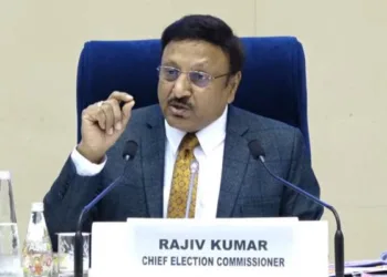 Chief Election Commissioner Rajiv Kumar