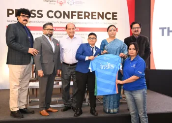 Special Olympics Bharat unveils jersey at the press conference