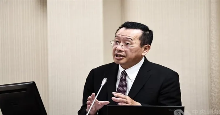 Taiwan's Defence Minister Wellington Koo