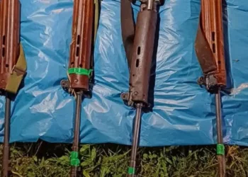 Arms recovered by the security forces