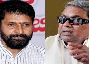 (Left) State BJP leader C T Ravi (Right) Karnataka CM Siddaramaiah