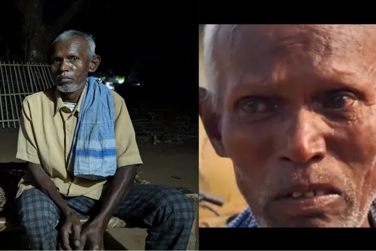 Murli Singh whose video went viral stating he was denied access to a well for being a Hindu living in a Muslim dominated locality (Left Photo: Organiser, Right Photo: Screenshot taken from viral clip)