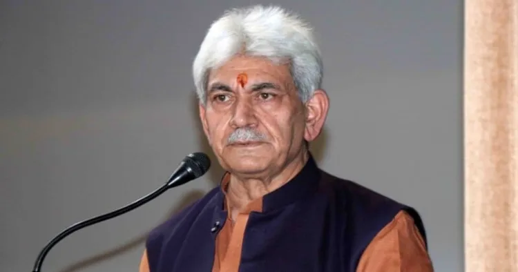 Jammu & Kashmir Lieutenant Governor Manoj Sinha