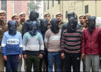 All the arrested accused in Police Custody (Photo: Live Hindustan)