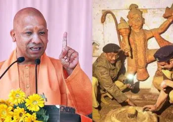 Yogi Adityanath's first reaction to reopening of ancient temple in Sambhal after 46-year (Photo: Jansatta)