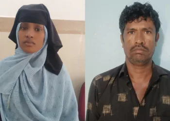 (Left) Nasreen Taj (Right) Saddam Pasha