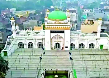 The disputed site of Sambhal